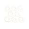 Dritz® Home White 1" Curtain Grommets, 8ct.